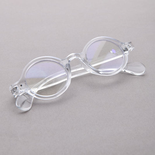 Vintage Round Frame Reading Glasses For Women's Anti Blue Light Eyeglasses For Men Diopters +1+1.5+2+2.5
