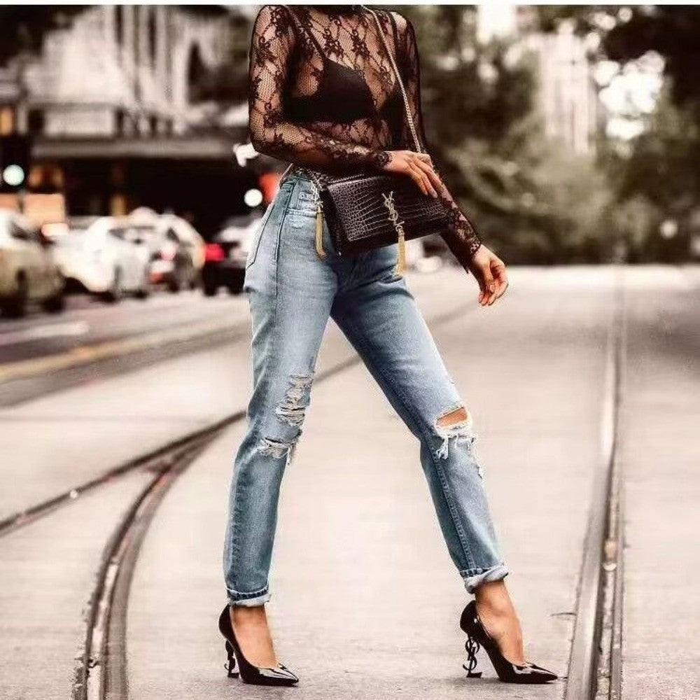 2025 New Slipper Platform Women's High Heels in Wedge Shape Women's Beach Sliding Rubber Slippers Summer Fashion Slippers