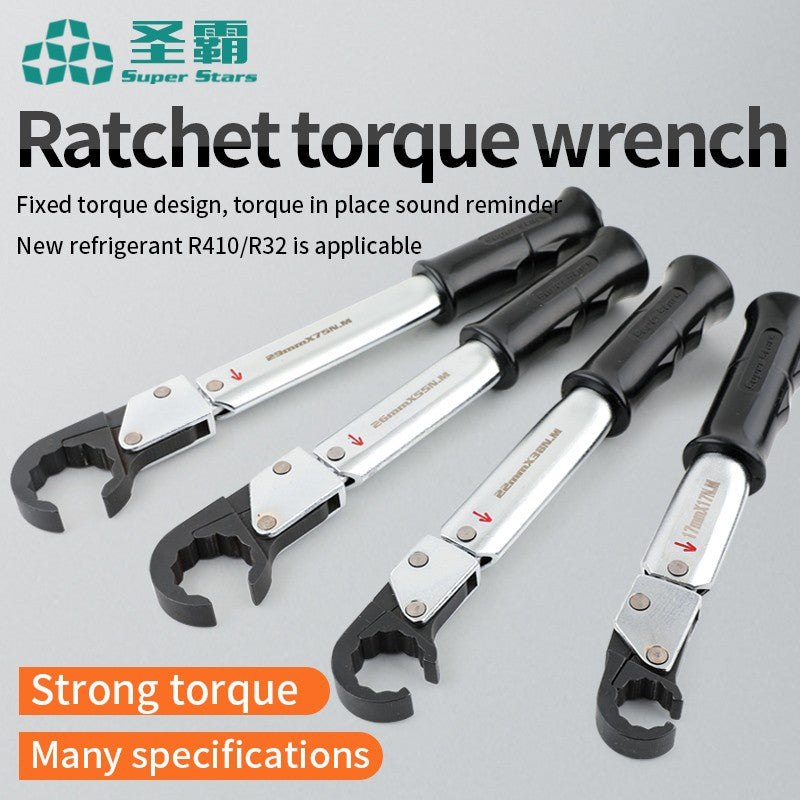 Chave Torquimétrica Super Star Ratchet ST-02L Conjunto de Ferramentas Chave de Boca de Alta Precisão Ferramenta de Reparo de Ar Condicionado de Vela de Ignição