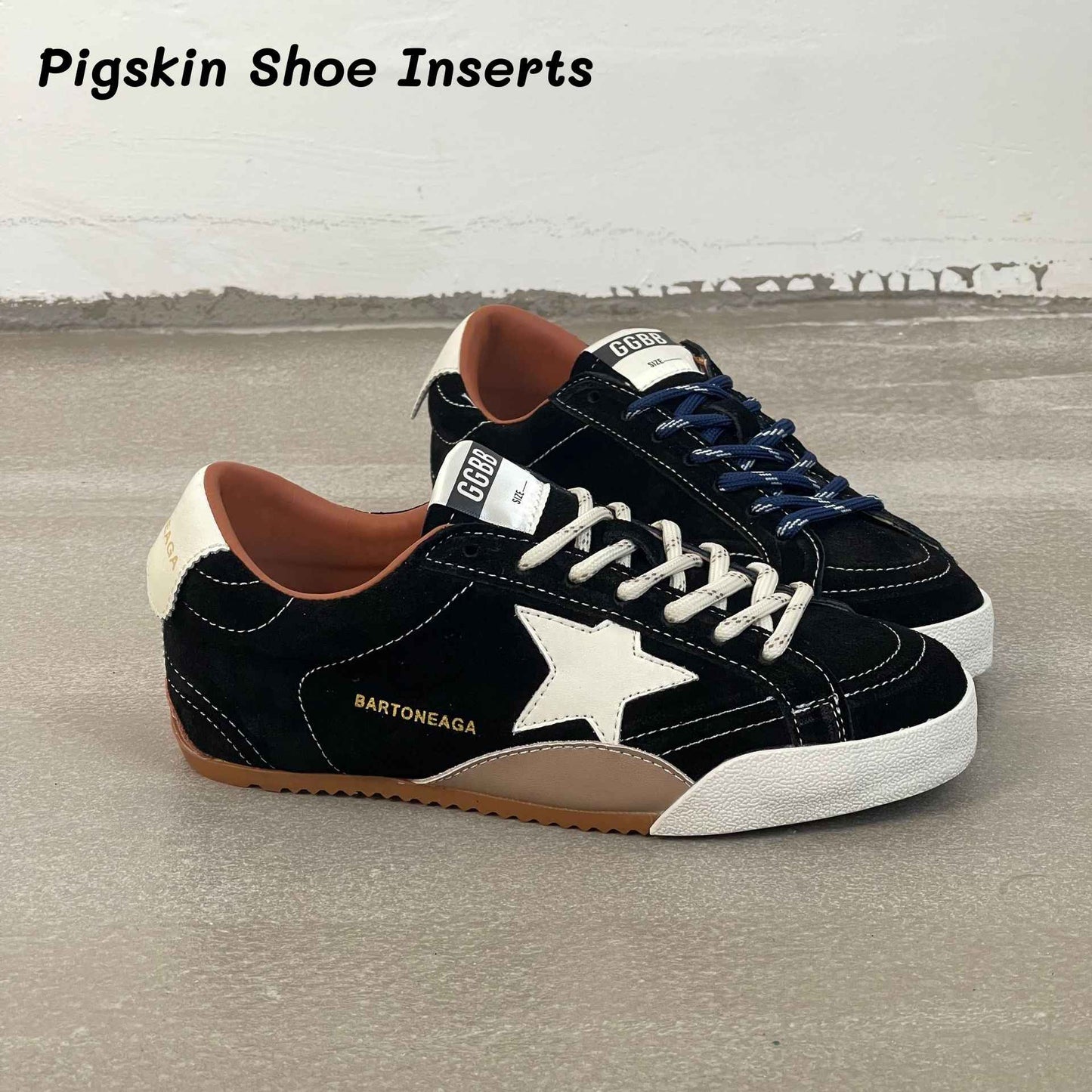 Genuine Leather Inner Higher Retro Star Rubbed Doing Old Dirty Shoes Women Leather Pigskin Top Athletic Casual Board Shoes
