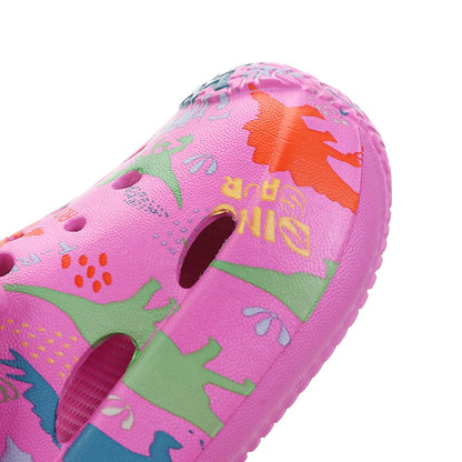 Boy Girls Sandals Cartoon Printed Shoe Toddler Shoes Soft Sole Slippers Kids Breathbale Summer Beach Shoe Toddler Shoes
