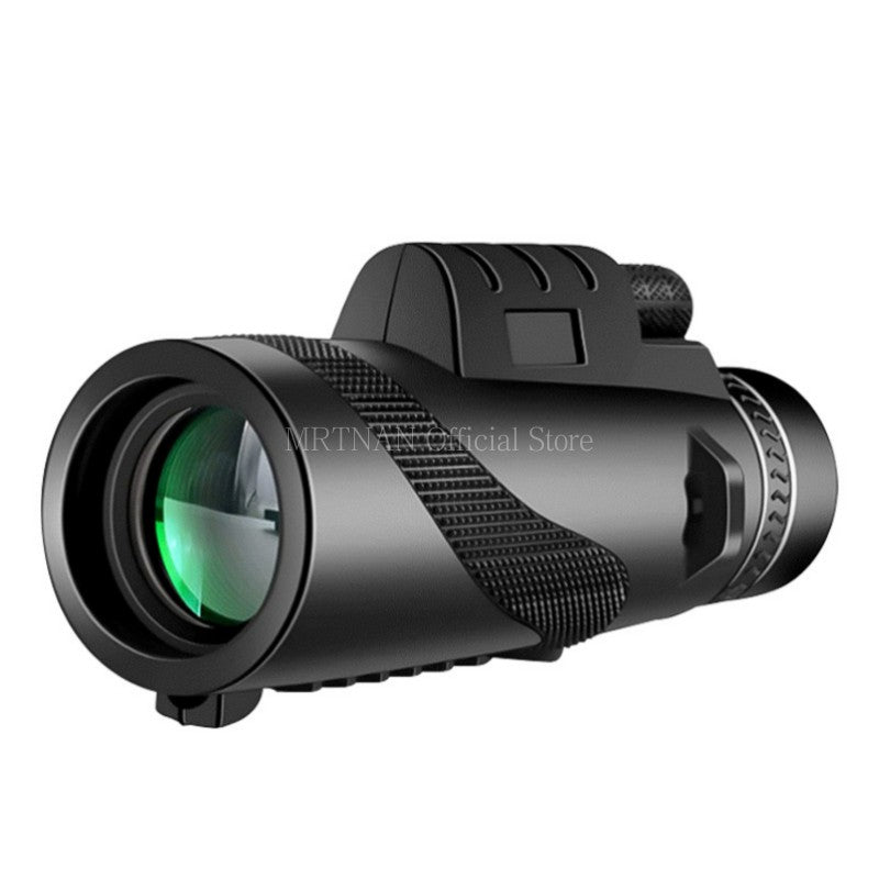 80x100 HD ZOOM Telescópio Monocular Potente Binóculos Portáteis Telescópio de Longo Alcance Caça Acampamento Com Tripé Suporte Para Celular