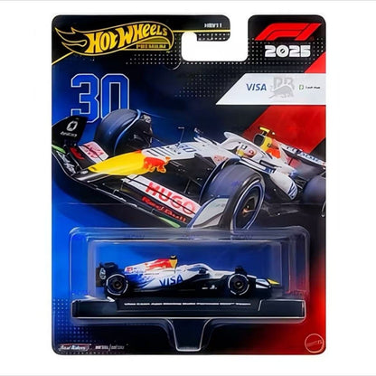 Original 1/64 Hot Wheels Car F1 Racing Model Mclaren Culture Red Bull Mercedes Benz Limited Edition Hrv11 Diecast Vehicle Car