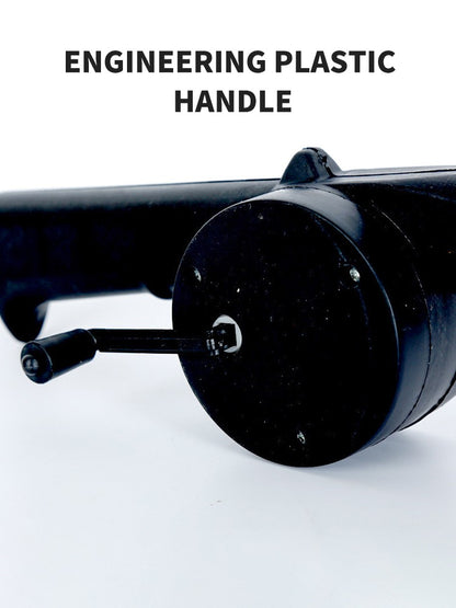 Barbecue Blower Small Manual Blower Combustion Aid Hand Cranked Hair Dryer Outdoor Barbecue Hair Dryer Barbecue Utensils