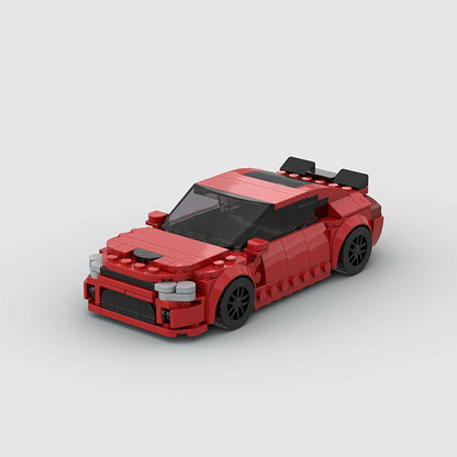 MOC Carro Esportivo de Corrida Veículo Cidade Speed Racer Modelo Técnico Blocos de Construção Tijolos Supercarro F1 Brinquedos Infantis Presentes para Meninos NSX