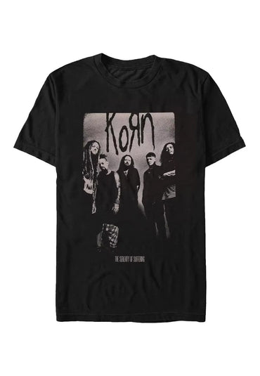 Korn Rock Band, Peripheral Pattern Printing Summer Luxury Brand Pure Cotton Men's and Women's T-shirts Short Sleeves
