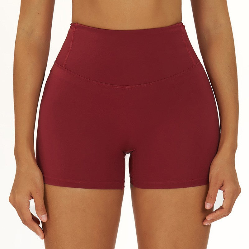 SWELTERING Gym Fitness Shorts Running Cycling Sports Shorts Breathable Workout Short Leggings High Waist Fitness Yoga Shorts