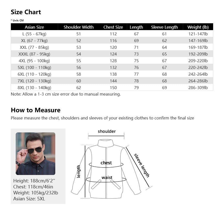 Leather Jacket Men Suede Coats Black Pockets Oversized 6XL 7XL 8XL Plus Size Street Motorcycle Button Autumn Brand Waterproof
