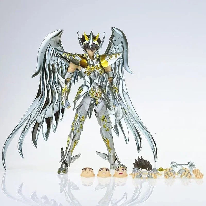 Em Estoque GT Model Saint Seiya Myth Cloth EX Pégaso Deus V4 10º Aniversário Cavaleiros de Bronze do Zodíaco Anime Boneco de Ação Brinquedo
