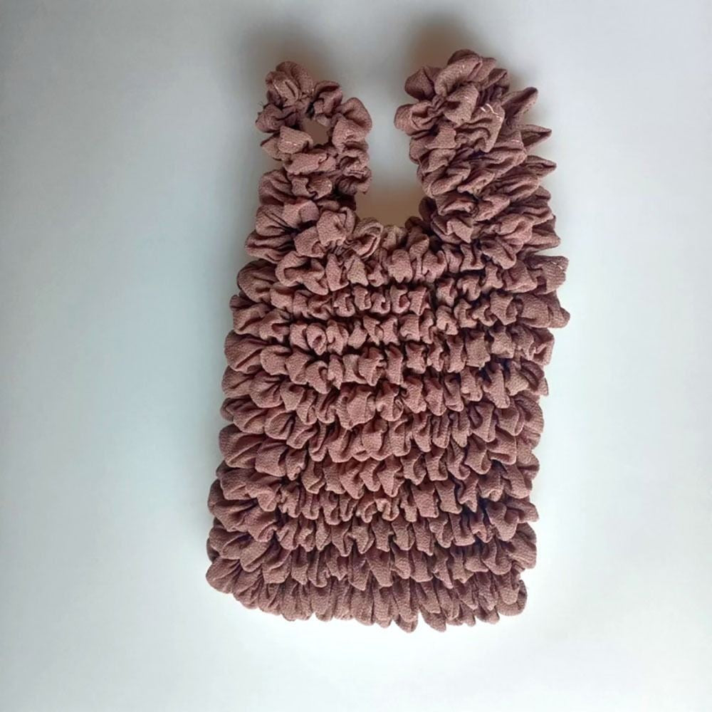 Fold Pleated Storage Bag Magic Expansion Bubble Elastic Paddy Bag Mini Bag Large Capacity Shopping Bag Flexible Stretch Bags