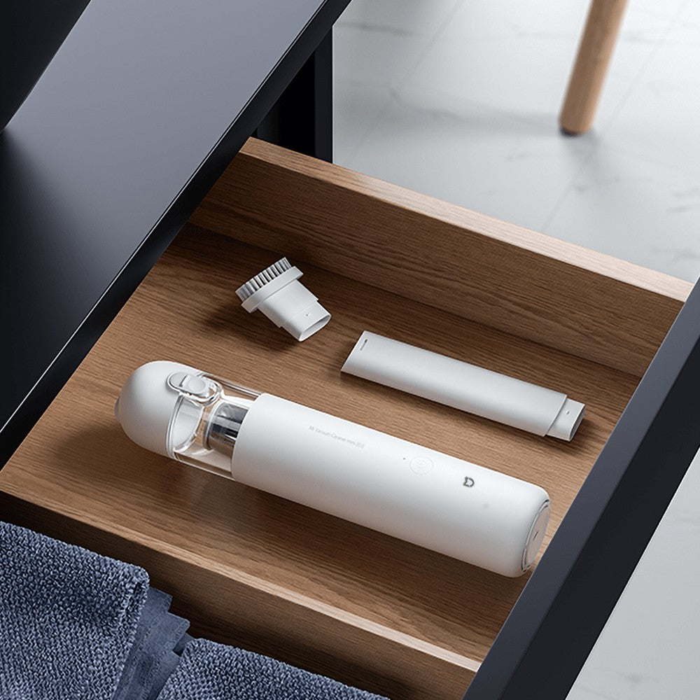 Aspirador de Pó Portátil Sem Fio XIAOMI MIJIA, Sucção de 13KPa, Para Casa Carro, Aspirador de Pó Portátil Sem Fio, Vida útil máxima da bateria 30min