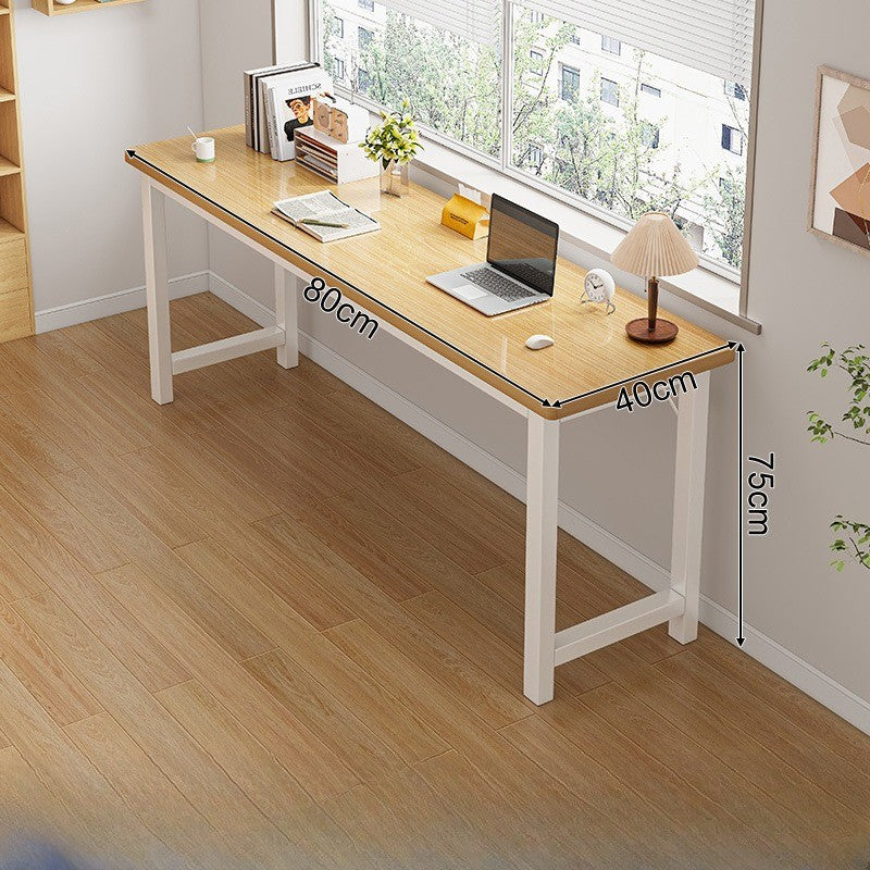 Modern Compact Dining Table Dual Purpose Study Desk Narrow Space Saving Foldable Extendable Kitchen Table Home Use Furniture