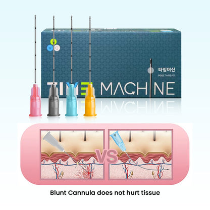 Microcannula Sterile Medical Fine Needle 18G 22G 25G 38mm 50mm 70mm Single Packaged Blunt Cannula For Fillers