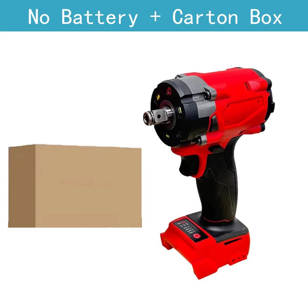 Chave de Impacto Brushless Impac 1/2" Parafusadeira sem Fio 4 Marchas Ferramentas Elétricas 500N.m Parafusadeira Elétrica para Bateria Milwaukee 18V
