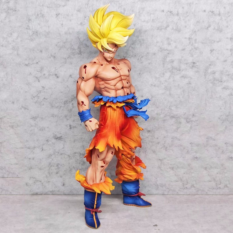 50CM Dragon Ball Breaking Circle Broly Figure Estátua JT Irmão Super Saiyajin GK Modelo de Estátua Ornamento Presente para Menino