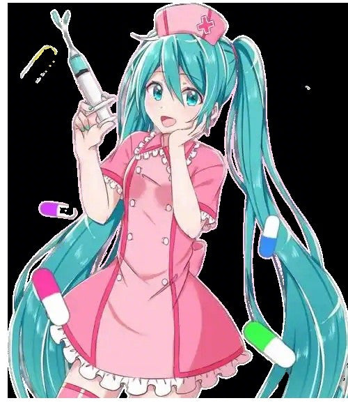 Virtual anchor Kasane Teto, doctor role-playing costume set, pink nurse uniform, Halloween party, virtual singer costume