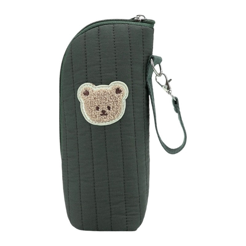 J15U Multifunctional Cotton Thermal Bottle Bag With Aluminum Insulation Design For Baby Feeding Essential Travelling