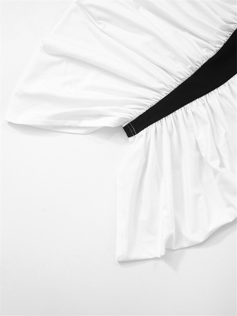 Mozision Patchwork Halter Backless Sexy Midi Dress Women Gown Elegant Fashion Co
