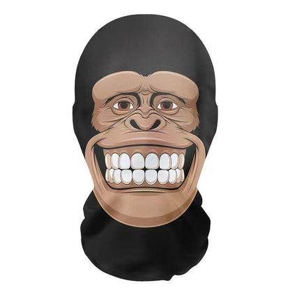 Anime Michael Jackson Style Full Face Mask Unisex Dustproof Cycling Scarf Headwear for Cosplay Role Play Props