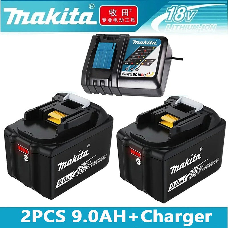 Bateria Makita 18V para ferramentas elétricas Makita 18V A bateria recarregável DDF487 18V Makita BL1860B pode substituir a BL1850B LXT400