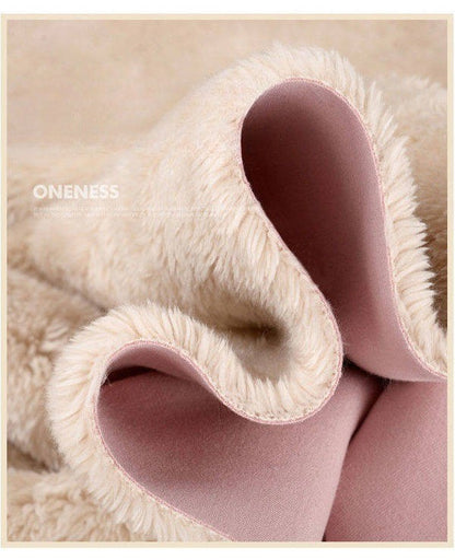 ??Women's Fleece Lined Joggers Winter Plush Pants High Waist Adjustable Drawstring Lounge Street Comfortable Casual Trousers??