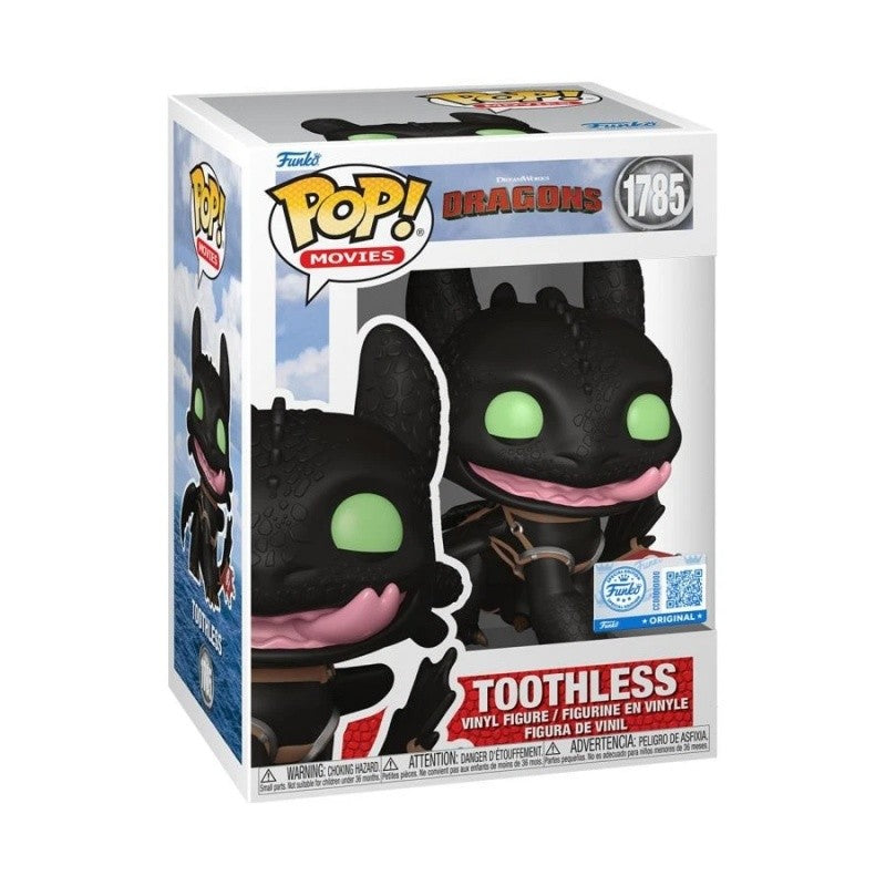 Dragons Toothless (Com Língua) #1785 Funko Pop Boneco de Vinil Edição Limitada Coleção de Bonecos Anime Action Figures Modelo de Brinquedo de Presente