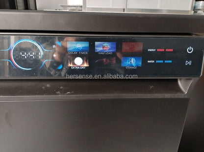 Customization Dishwasher wash/dry 18 Sets Load Dishwasher Machine Touchscreen Panel Dish WasherBucket Washing Machine Household