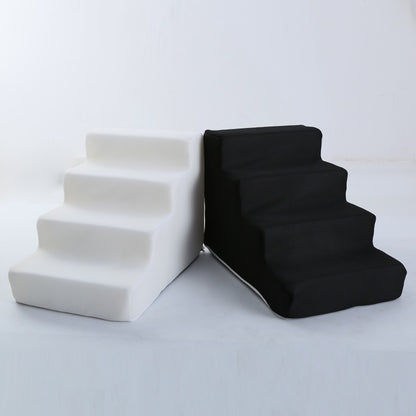 Escada para Cães 3 Degraus, Escada para Cachorro Pequeno, Gato, Filhote, Ramap para Cães, Antiderrapante, Removível