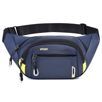 Unisex Mobile Waist Bag - Large Capacity, Water-Resistant, Durable for Work & Travel, Fashion Crossbody Pack Sports Bag