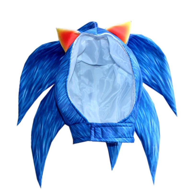 Flash Hedgehog Cosplay Costume Halloween Carnival Party Funny Jumpsuit Including Mask Suitable For Height 100-150cm