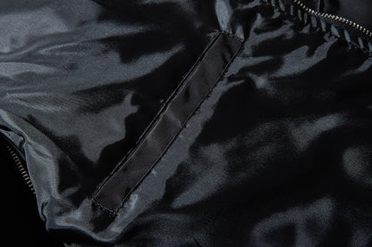 Embroidery Mens Bomber Jacket Dragon Tiger Autumn Winter Pilot Jacket Men Hip Hop Japanese Baseball Youth Jacket Streetwear Male