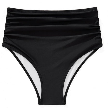 Women Tankini Ruffle High Waisted Swimsuits Tummy Control Bathing Suits Swimwear Beachwear Padded XXL Size Bikini Set Female