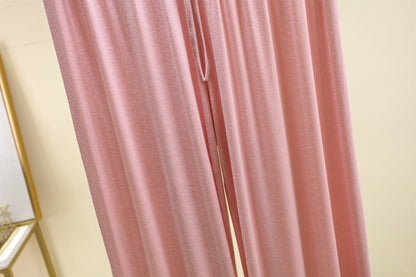 Plus size L to 6XL U-Neck Women's wide leg pants high waist Loose Long pant solid color Casual drapped trousers all match