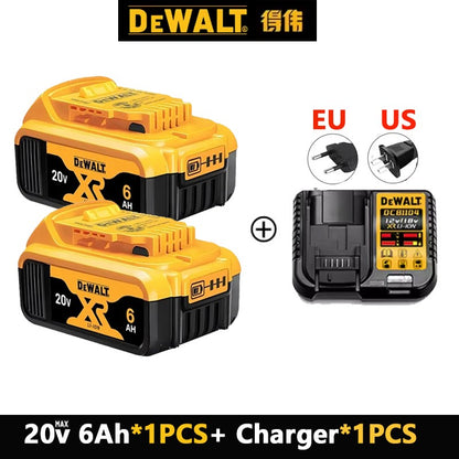 Bateria Original DEWALT 20V/60V 9000mAh? Bateria dewalt 18v? Bateria de Ferramentas Elétricas DCB200 DCB205 DCB206 DCB209? Carregador dewalt 20V