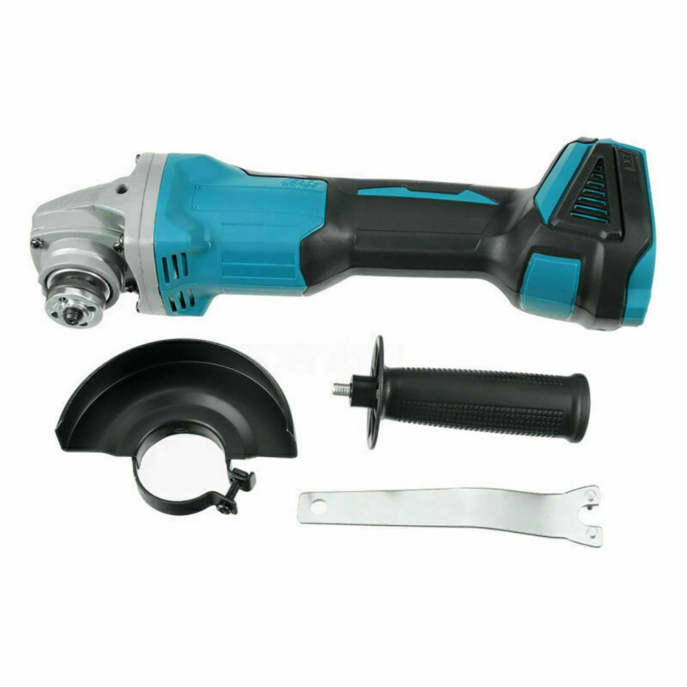 Conjunto combinado de esmerilhadeira angular elétrica sem escova de 125mm de 18V para parafusadeira de impacto e ferramenta elétrica Makita