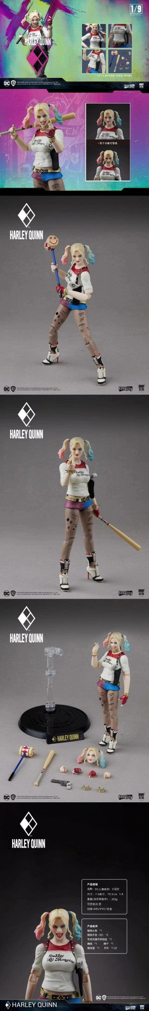 Fondjoy Original DC Movie Batman Joker Wonder Woman Superman Cyborg Harley Quinn 1/9 Articulated Action Figure Toys