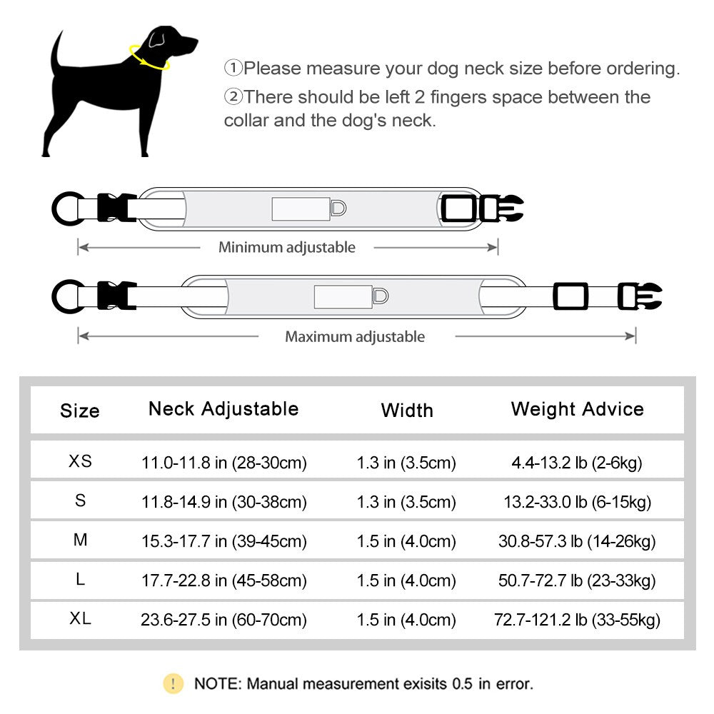 Coleira Personalizada Para Cães, Malha Respirável, Coleiras Refletivas, Colar Durável Para Animais de Estimação Pequenos, Médios e Grandes, Gravura Gratuita