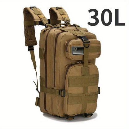 50L/30L Backpack  Military Assault Pack For Men, 3 Day Bug Out Bag Molle DaypackFor Camping Outdoor Sport Rucksack Backpacks