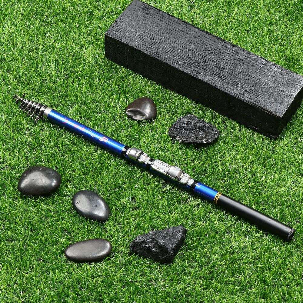 Vara de Pesca de Mar em Material de Carbono, Vara de Pesca Telescópica de Qualidade, Varas de Spinning de Qualidade 1.5m, 1.8m, 2.1m, 2.4m, 2.7m, 3m
