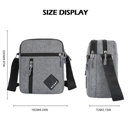 Men Bag Messenger Bags Backpack Shoulder Bag Mens Simple Waterproof Crossbody Bag Travel Bag Mini Bags Satchel Bag