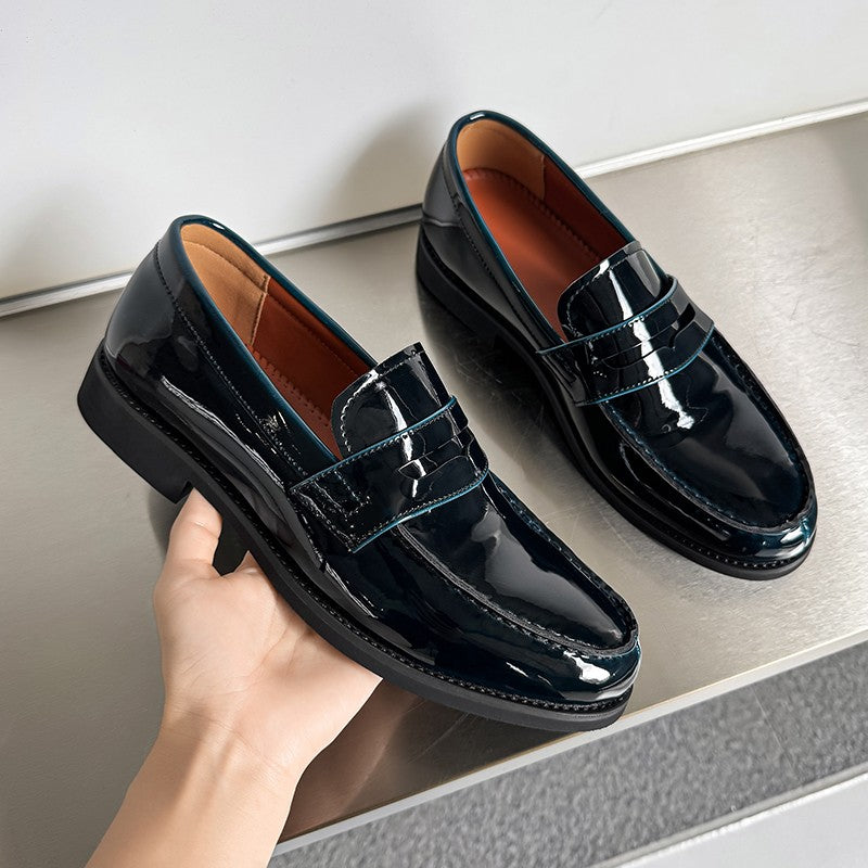 2025New Men Casual Oxford Shoes Genuine Leather Business Tooling Shoes Comfy High Quality Outdoor Antiskid Loafers Walking Shoes