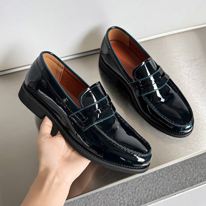 2025New Men Casual Oxford Shoes Genuine Leather Business Tooling Shoes Comfy High Quality Outdoor Antiskid Loafers Walking Shoes