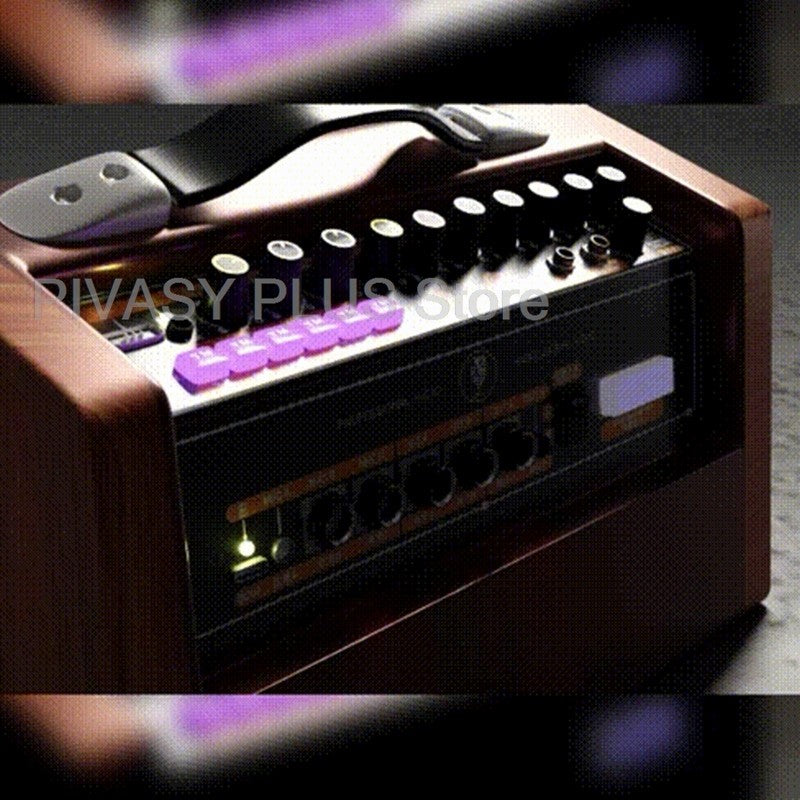 Caixa de Som Portátil 120W Bluetooth 5.0 Alto-falante Bateria 5000mAh Áudio de 3 Vias Para Canto ao Ar Livre Karaokê Guitarra DJ
