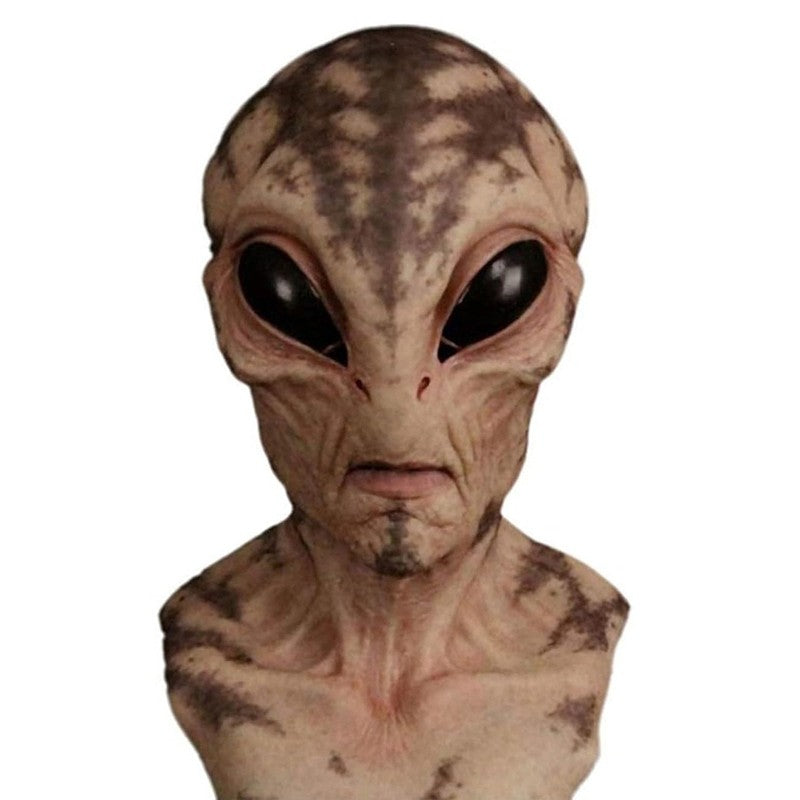 Alien Mask Alien Mask Scary Latex Mask Full Head Mask For Halloween Cosplay Costume Party Prop for Adults Men Women