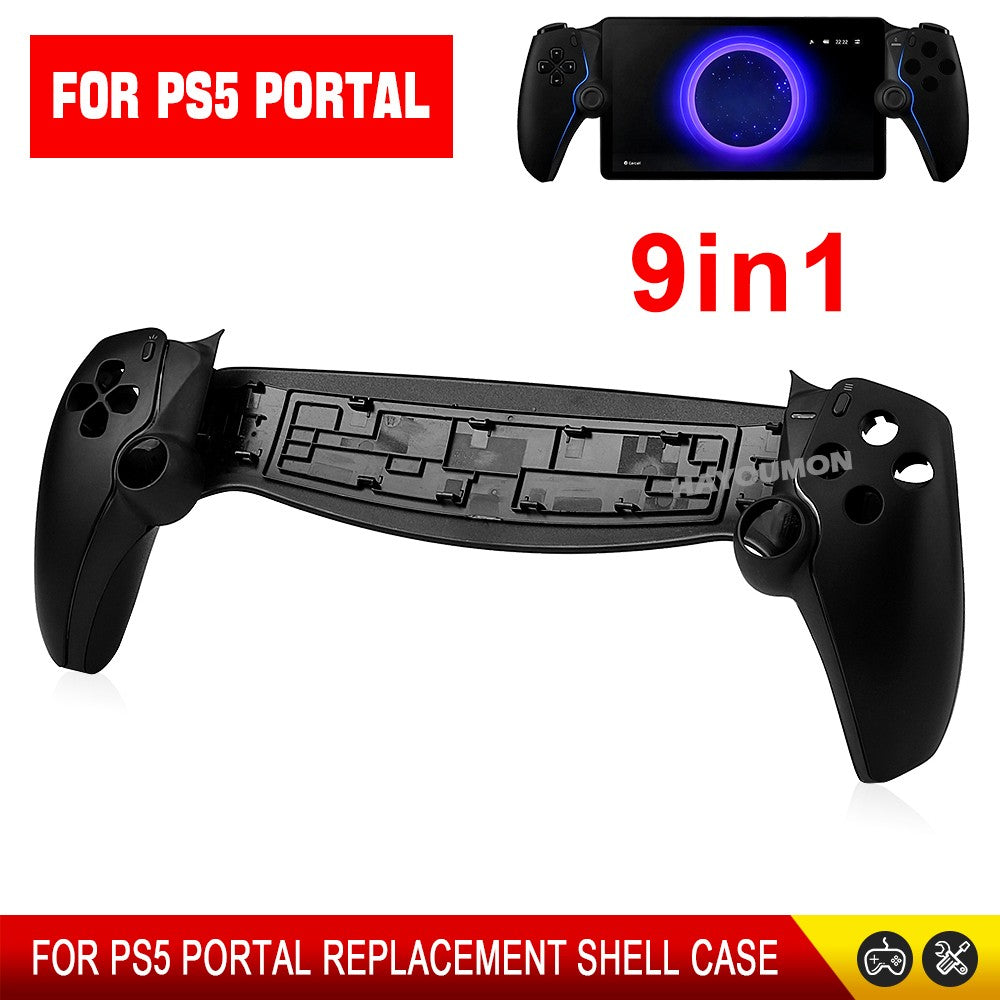 9 IN 1 Controller Housing Shell Case For PS Portal Front Back Plate Faceplate Cover Protective Replacement Shell for PS5 Portal