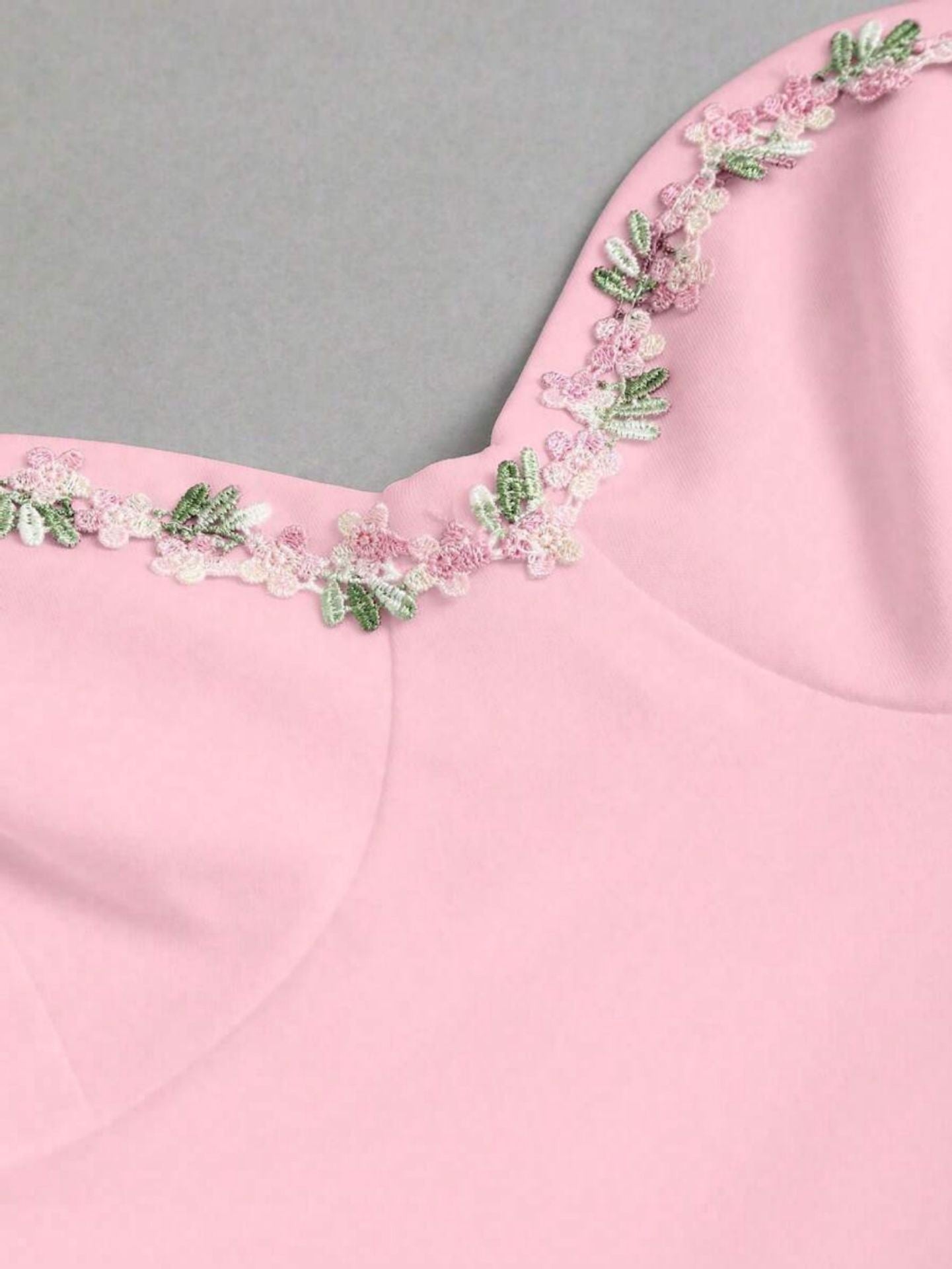 Women Summer Sweet Pink Knittd Mini Suspender Dress Sleeveless Heart Neck Waist Cinching Pleated A-Line Fashion Elegant Dress