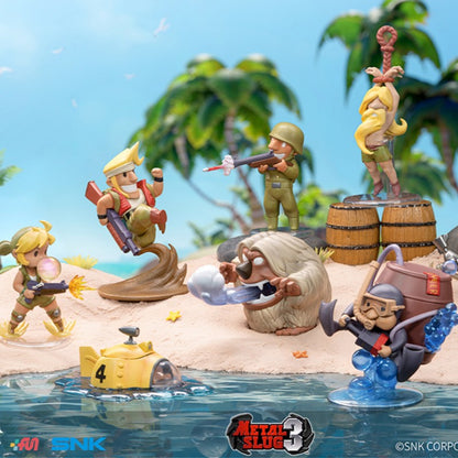 Genuine Snk Chronos Studio Metal Slug 3 Figura de Ação Colecionável Decoração Enfeites Modelo Brinquedo Presentes