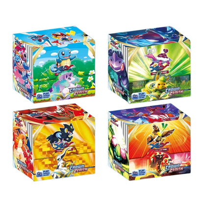 360 Peças/Conjunto Cartas Pokémon xy-Primal ESCARLATE&VIOLETA 151 Chamas Obsidianas PALDEAN FATES Ultra Prism Pacotes de Batalha em Inglês