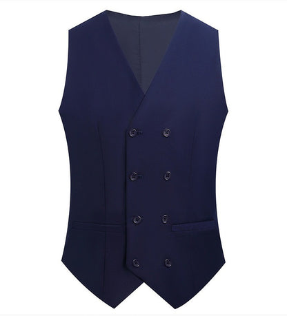 High Quality Classic Men Suit Tuxedo Peak Lapel Groomsmen Wedding Suits Set 3 Pieces(Jacket+Pants+Vest)Fashion Men Business Suit