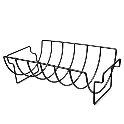 For Household Outdoor Camping Steak Rack Holders Stand Barbecue Grill Rack Roasting Rib Rotisserie Non-stick